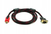 GBX HDMI-VGA High Speed Cable ( V1.4 ) 1.5M Adapter Cable Adapter hdmi vga cable adapter gold plated reinforced