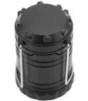 Світлодіодний кемпінговий ліхтар Power Line WF86 30LED від батарейок 3W, розкладна лампа ліхтарик на батарейках для аварійного освітлення 3Вт Чорний