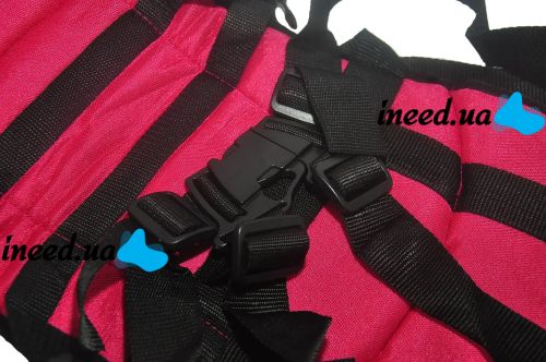 Child Frameless car seat Multi Function Car Cushion Red, Universal car seat for a child in a car up to 25 kg, Comfortable car seat