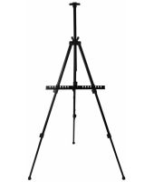 Напольная телескопическая тренога мольберт Brushme M01 55-167 см для рисования картин Регулируемый настольный штатив для холста MAALEO 23669 с чехлом