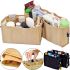 Kangaroo Keeper Women's Bag Organizer Set 2 pcs for Storing Small Items Universal Kangaroo Bag for Accessories up to 70 Items
