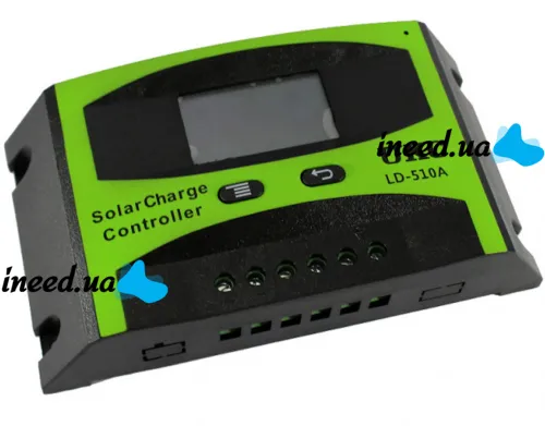 Сонячний контролер UKC LD-510A 10A c Lcd дисплеєм Solar Charge controller для сонячних панелей установок