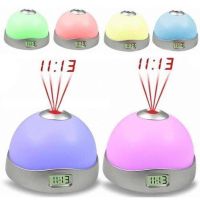 Часы с проектором на потолок, ночник с проекционными часами Night light 2091 Часы-Ночник звездное небо