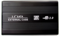 Grand-X U25 External Pocket for 2.5" USB 2.0 SATA HDD External Hard Drive Case