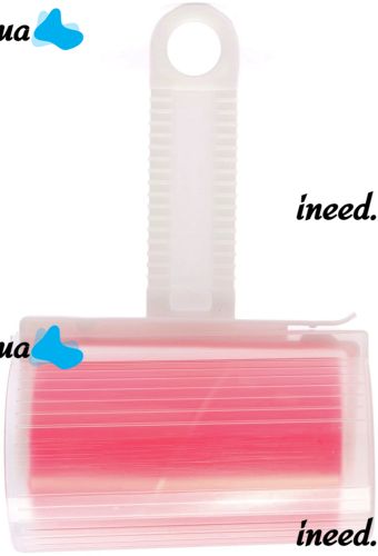 Sticky Roller for Cleaning Clothes and Furniture Roll Furr MS-1054 Reusable Washable Silicone Roller Velcro with Wool Removal Case Lint Remover