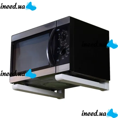 Wall mount for microwave oven ST-V600 PRC on the wall, universal holder for a microwave oven, shelf mount for a microwave oven