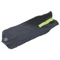 Дорожная подушка-шарф для шеи Supretto Travel Pillow для путешествий, Туристическая флисовая подушка в дорогу и для сна в машину Серая