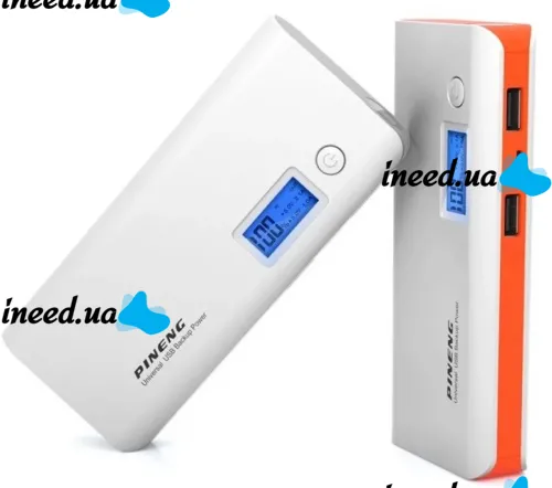 Portable charger PINENG PN-968 Power Bank 10000 mah with LCD display