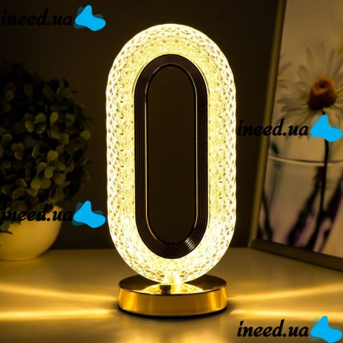 Creatice Table Light Lamp 14 Touch Night Light, LED Lamp Crystal Lamp on Acrylic Stand 3 Modes
