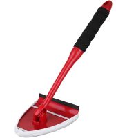 Універсальна щітка Pane DR by Fuller Brush для миття вікон і стекол з телескопічною ручкою, щітка скребок для чищення дзеркал з насадками Червоний