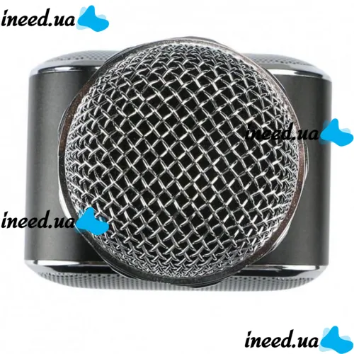 Wster WS-1818 Bluetooth USB AUX FM Wireless Karaoke Microphone with Built-in Speaker and Battery Powered Voice Changer in Case WS1818