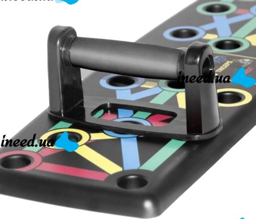 Доска для отжиманий Foldable Push Up Board JT-006, упор для отжиманий от пола 14 в 1 Регулируемая стойка, платформа, тренажер для мышц Supretto