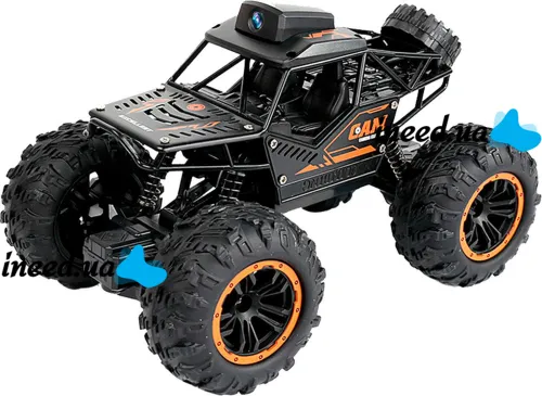 OTAMANKO CAM C023A RC Buggy with 0.3MP Wi-Fi Camera and Remote Control, 2.4GHz Rechargeable JEEP SUV for Kids