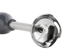 Domotec MS-5101 Submersible Hand Blender with 350W Metal Leg , Universal Electric Kitchen Chopper Domotec MS5101 350W Black