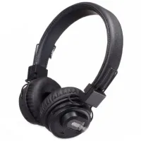 Wireless Bluetooth Stereo Headphones Nia X5SP Foldable Stereo Headphones 5 in 1 with Microphone, MP3 Player, Bluetooth FM Radio, Speaker for Phone
