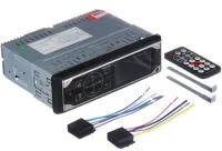 Universal car radio 1DIN ISO Pioneer MP3-3881 with touch buttons and remote control, Touch radio player in the car with USB and SD