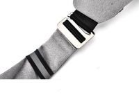 Тактическая нагрудная сумка мессенджер Cross Body однолямочная, Водонепроницаемая мужская барсетка через плечо, Сумка Кросс боди, Серая