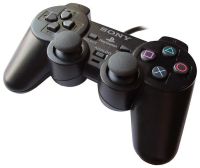 Wired Joystick PS2 GamePad DualShock Sony PlayStation 2 Gamepad for Play Station 2 (Sony) Black Black