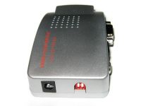 Universal VGA-RCA AV + S-Video TV Converter from VGA to RCA Tulips for connecting from PC to TV.