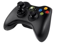 Проводной джойстик Microsoft Xbox 360 Black Оригинал Черный