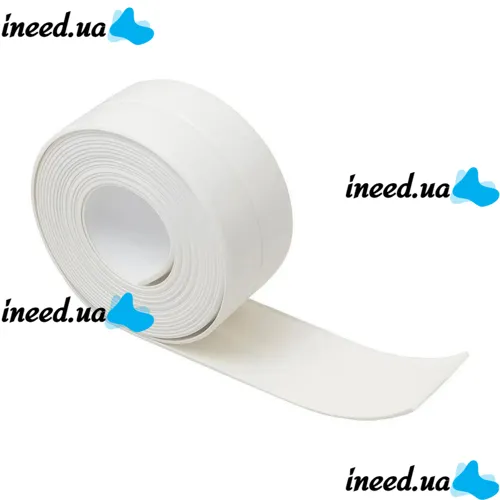 Waterproof Self-adhesive Curb Tape Waterproof Tape LY129 3.2 Meters for Bathtub , Insulating Super Strong Adhesive Tape for Bathrooms and Kitchen