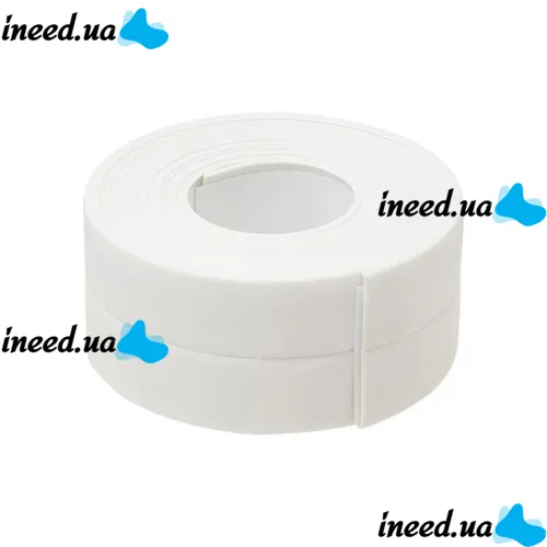 Waterproof Self-adhesive Curb Tape Waterproof Tape LY129 3.2 Meters for Bathtub , Insulating Super Strong Adhesive Tape for Bathrooms and Kitchen