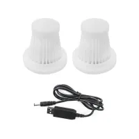Wireless Car Vacuum Cleaner VC-8696 Vacuum Cleaner 2 in 1, Vacuum Portable Rechargeable Mini Car Vacuum Cleaner 2 in 1, for Car 2in1