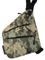 Tactical Chest Bag Messenger Cross Body Single-strap, Waterproof Men's Crossbody Bag, Cross Body Holster, Pixel