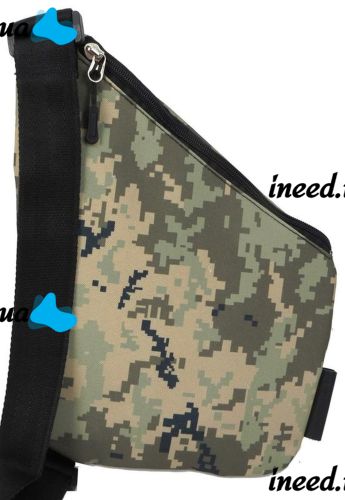 Tactical Chest Bag Messenger Cross Body Single-strap, Waterproof Men's Crossbody Bag, Cross Body Holster, Pixel