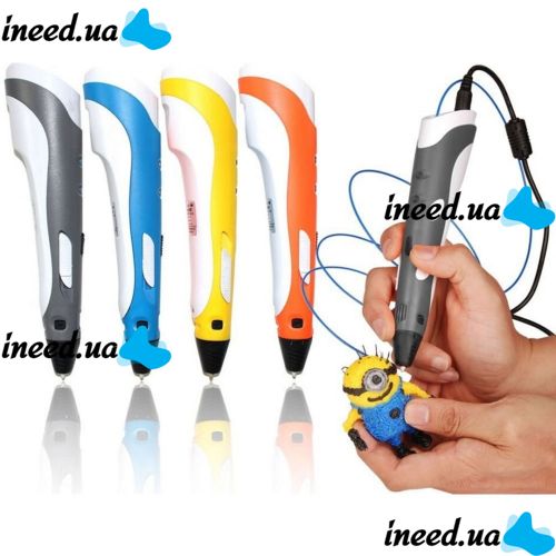 3D Ручка с дисплеем для рисования объемных моделей Myriwell RP-100B 3d stereo drawing pen 2-го поколения