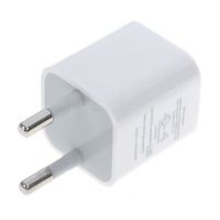USB Adapter - Charging White 220V 1A Cube, Power supply