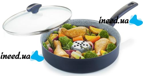 Сковорідка Dry Cooker Драй кукер KAITINT EXCELLENT, Драй Кукер кераміка, сковорода з керамічним покриттям