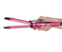 Curling iron 2 in 1 Domotec MS-4982 curling iron hair tongs