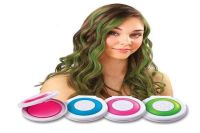 Colored crayons hair powder hot huez original Hot huez - instant coloring