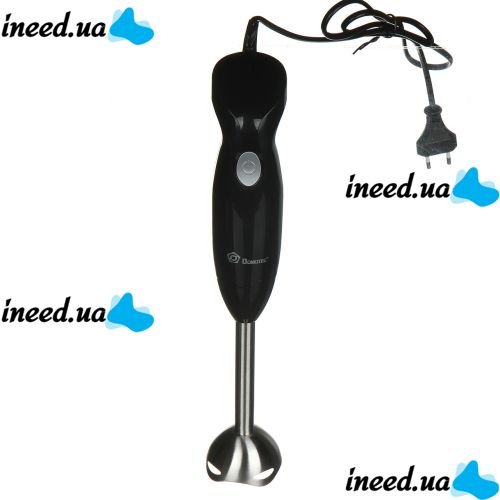 Domotec MS-5101 Submersible Hand Blender with 350W Metal Leg , Universal Electric Kitchen Chopper Domotec MS5101 350W Black