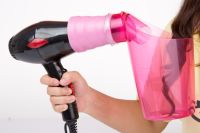 The nozzle on the hair dryer for creating curls Air Curler