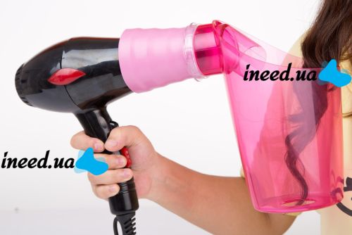 The nozzle on the hair dryer for creating curls Air Curler