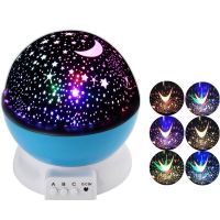 Обертовий нічник проектор зоряне небо 3D Star Master Dream qdp01 круглий