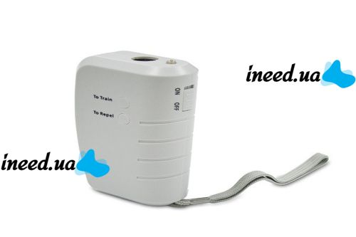Ультразвуковий відлякувач собак Ultrasonic Dog Bark Hoont з ліхтариком для відлякування і тренування собак