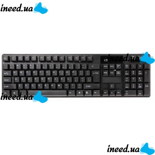Комплект бездротова клавіатура і миша TJ-808 2.4 G Black