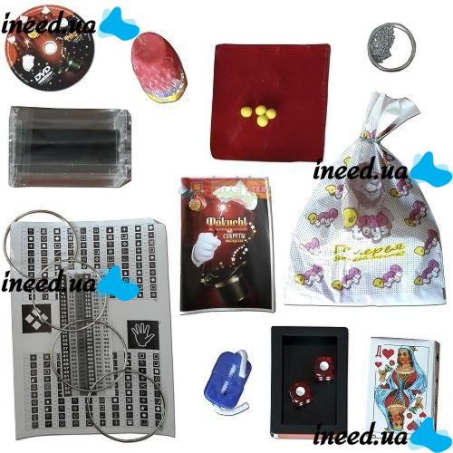 Magician's set 75pcs secrets of magic tricks Danko toys F-75 magic Tricks 75 pcs secrets of skill 