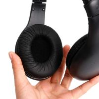 Headphones with Microphone Wireless 5 in 1 MH2001 Black + FM Radio Wireless, mp3 pc TV,