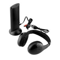 Headphones with Microphone Wireless 5 in 1 MH2001 Black + FM Radio Wireless, mp3 pc TV,