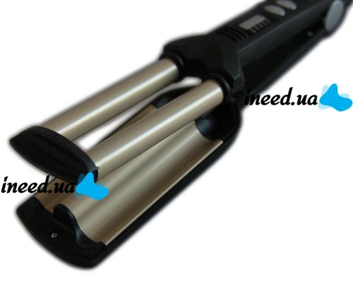 Babyliss Pro GBR Wave Envy DT-2021 professional triple wave flat iron for hair styling with temperature controller Babyliss Styler