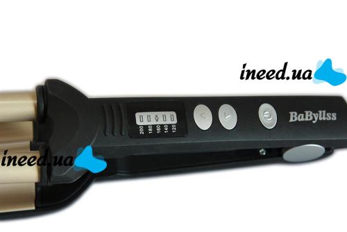 Babyliss Pro GBR Wave Envy DT-2021 professional triple wave flat iron for hair styling with temperature controller Babyliss Styler