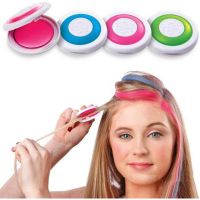 Colored crayons hair powder hot huez original Hot huez - instant coloring