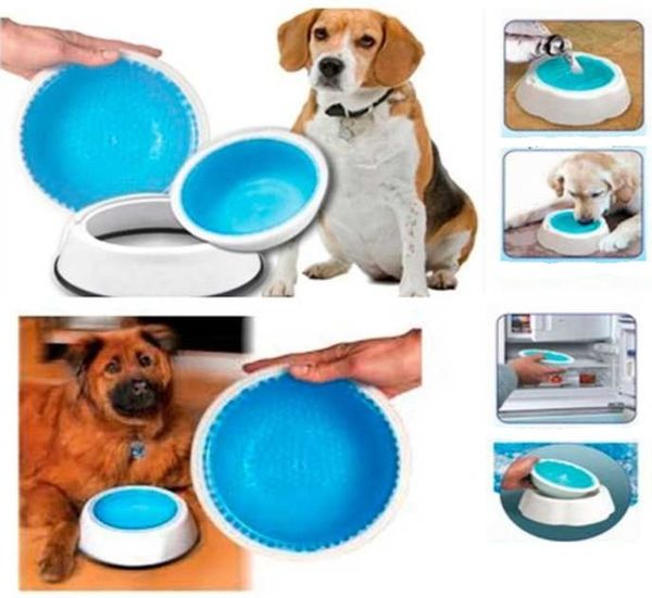 Охлаждающая миска для воды для домашних животных Frosty Bowl для собак и котов
