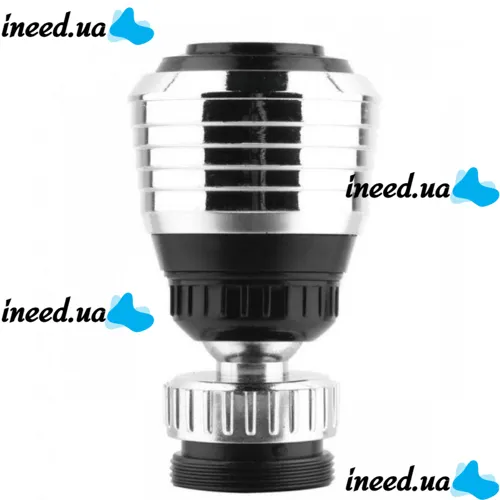 Universal rotary nozzle on the faucet for saving water Water Saver, Aerator on the mixer with a twist for adjusting water, Water Saver