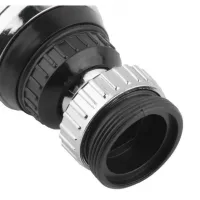 Universal rotary nozzle on the faucet for saving water Water Saver, Aerator on the mixer with a twist for adjusting water, Water Saver