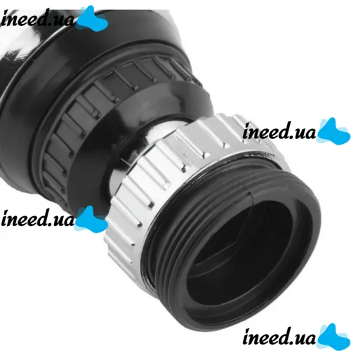 Universal rotary nozzle on the faucet for saving water Water Saver, Aerator on the mixer with a twist for adjusting water, Water Saver